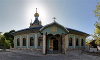 Часовня на боткинском кладбище Ташкента