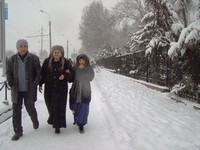 Некоторые Ташкентцы не имеют теплой зимней одежды